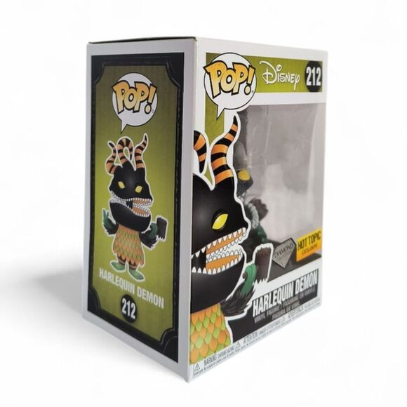 Funko Pop The Nightmare Before Christmas Harlequin Demon Diamond Collection - Picture 2 of 10